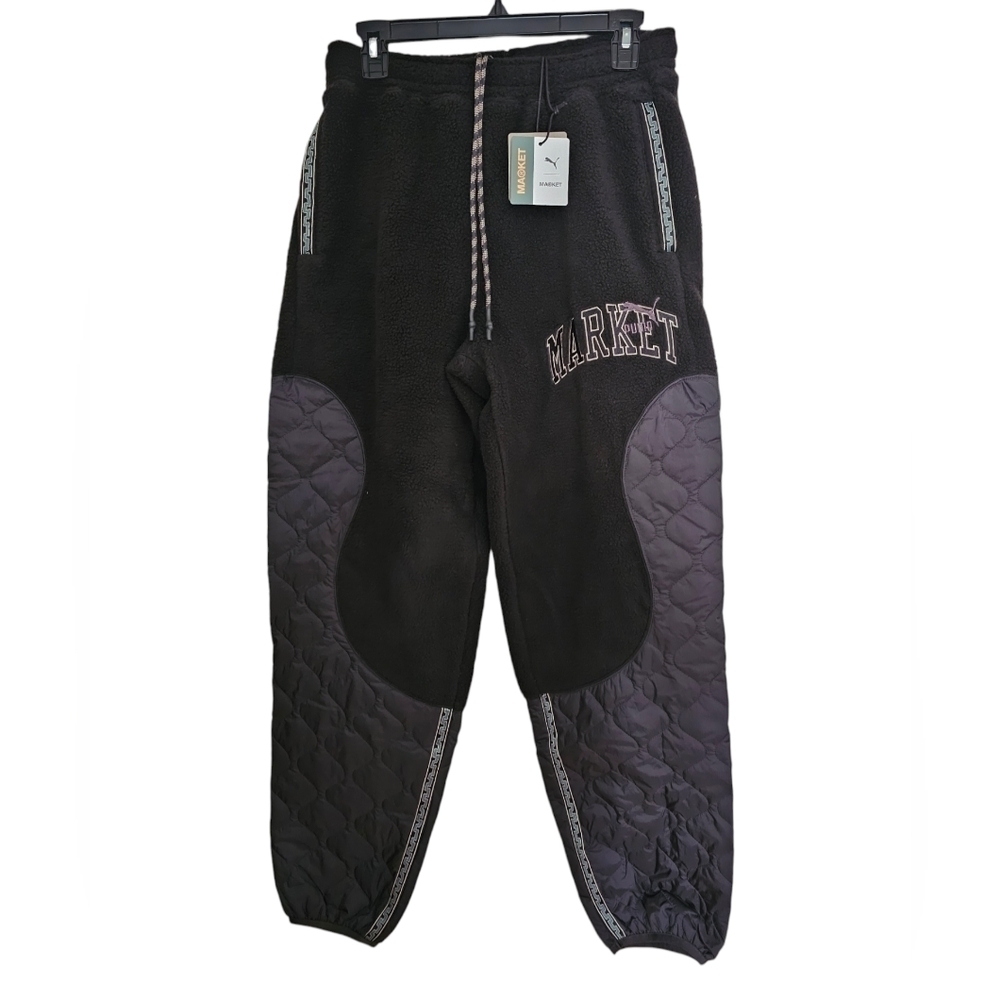 Puma X Market Relaxed Black Pants Men's Size Small